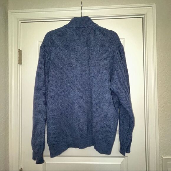 Bass G.H. Bass & Co. 1/4 Button Front Pullover Knit Sweater - Picture 6 of 7